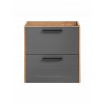 Furnidea - Meuble Suspendu Sous Lavabo Etherte 60 Cm