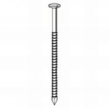 Pointe Annelée Inox A4 En Vrac Tête Bombée (tb) 25/27 X 45 Mm - 1 Kg - Tb250459 Alsafix