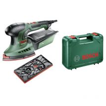 Ponceuse Multi Bosch Psm200 Aes 2en1 Kit Plateau 92 X 182 Mm Abrasifs Ponçage Mallette Bosch