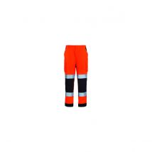 Pantalon De Travail Haute Visibilité Coverguard Patrol Orange / Bleu M