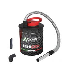 Ribimex - Aspirateur À Cendres Électrique "minicen" Spécial Pellets, 800w, Bidon 10l