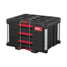 Milwaukee - Coffret 3 tiroirs PACKOUT DRAWER TOOL BOX - MILWAUKEE 4932472130