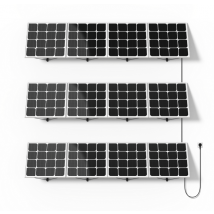 Lot 900w Kit Panneaux Solaires Floral Beem Energy 1 Kit Principal + 2 Kits Extension - Installation Au Mur