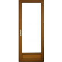 Porte Fenêtre Bois 1 Vantail H215 X L80 Tirant Droite Côtes Tableau Gd Menuiseries