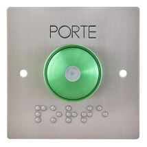 Bouton Poussoir De Sortie No/nf Avec Led Aiphone - Buzzer Et Bouton De Contact En Saillie