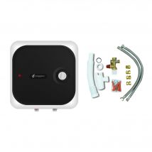 Chauffe Eau Electrique ADROS 15L Sur Evier Sannover + Kit d'Installation Complet NF