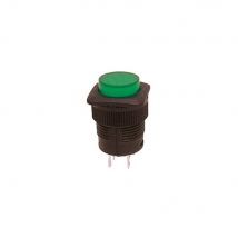 General - Bouton-poussoir Off-on Avec Led Verte