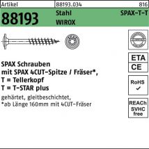 Spax Vis Pour Panneau D'aggloméré R 88193 M.spitze/t-star
