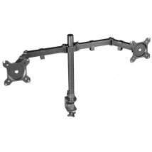 Trust Gxt 1120 Mara Dual Monitor Arm 81,3 Cm (32") Noir Bureau