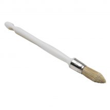 Pinceau Rond Manche En Abs Blanc Savy 15mm