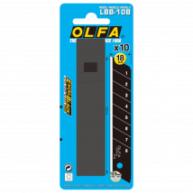 Olfa Lames De Rechangepour Cutter Lbb-lb 10 - 18mm - 10 Lames - Noir