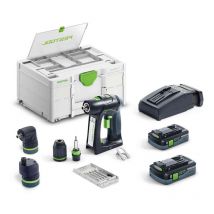 Perceuse Sans Fil 18v (2x4,0 Ah) C 18 Hpc 4,0 I-set - Festool 577617