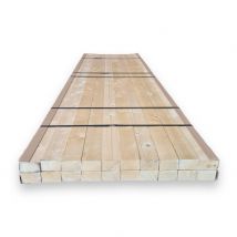 Maderterraneo - Pack De 10 Lattes En Sapin 30x70x2400 Mm