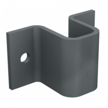 Mantion - Gâche à pattes diamètre 14mm noire - MANTION - 1314GP