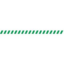 Novap - Lot 2 Bandes 52mm X 1m - Hachurés Vert - 4640471