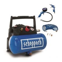 Compresseur Scheppach Hc06 6l Avec Set D'accessoires