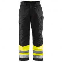 Blakläder - Pantalon De Travail Haute Visibilité Matelassé Blaklader Hiver Jaune / Noir 42