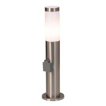 Brilliant - Chorus-borne D'extérieur Avec Prise Secteur Inox H46cm -
