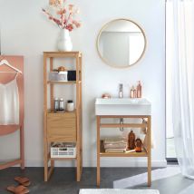 Mob In - Meuble de salle de bain 60 cm HOPP avec colonne
