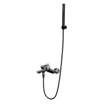 Allibert - Mitigeur Bain Douche Fly En Acier Inoxydable Et Cartouche Céramique Acs 21 X 18 X 21cm