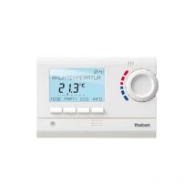 Thermostat D'ambiance Programmable 24h 7j Radio 1 Zone Theben 8339501
