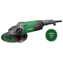 Hikoki - Meuleuse d'angle 230 mm 2200 W avec disque diamant - HIKOKI G23SW2W7Z