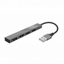 Hub Usb Trust 23786 Usb X 4 Gris