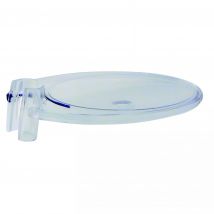 Valentin - Porte-savon Acryl, À Clipser, Pour Barre Ø18mm