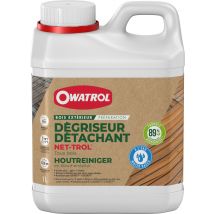 Dégriseur, Détachant Tous Bois Extérieurs Owatrol Net-trol 5 Litres