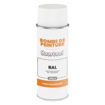 Bacacier - Bombe De Retouche 298 Ml - Finition Brillante | Bleu Ardoise | Ral 5008