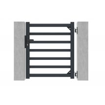 Casanoov - Portillon 1m Antelao H.110cm Aluminium Gris