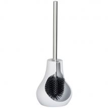 Brosse De Nettoyage Wc Avec Récipient Semi-fermé, Ensemble De Toilette Drop Neo Élégant - Wenko, Wenko