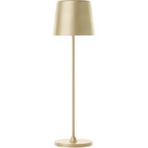 Lampe A Poser D'extérieur - Brilliant - Kaami - Rechargeable - Or Mat - Led - 2w - 310lm - 3000k - Dim - Usb - 3-step Dim - Ip5