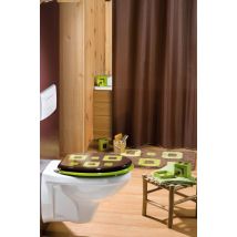 Galedo - Rideau De Douche Textile Couleur Chocolat 180x200 - Intense Rideau Chocolat-b