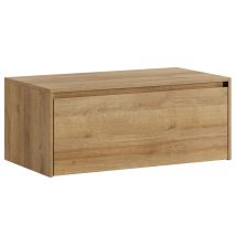 Badplaats - Meuble De Salle De Bain Jelsey - Chene - 100cm - Meuble Vasque