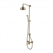 Omnires - Colonne De Douche En Art Deco Couleur : Brun Antique