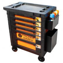 Fischer Darex - Servante Atelier Vide Avec 3 Accessoires