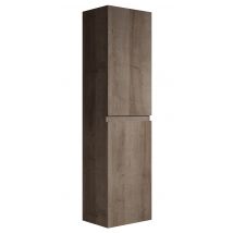 Badplaats - Armoire De Rangement De Angela 150 Cm - Chene Marron