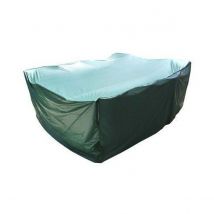 Tecplast - Housse Salon De Jardin Pvc Rectangulaire 250 X 200 X 90 Cm Avec Oeillets Couleur Verte