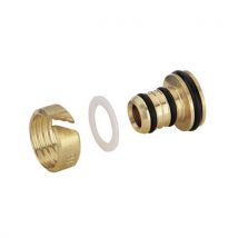 Zehnder - Paire De Raccords Eurocono Pour Tuyau Multicouche 16 X 2 Mm