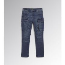 Jean De Travail Multipoches Denim Stretch Slim Diadora Stone Denim L