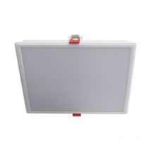Xanlite - Downlight Led Carré - Super Slim - Conso 18w - 2500 Lumens - Blanc Neutre - Dop1400ccw