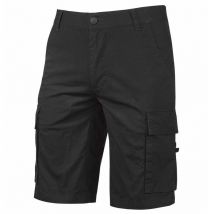 Upower - U-power - Bermuda De Travail Noir Slim Summer - Noir - L