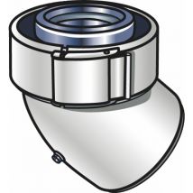 Coude À 45 Gaz (x 2) - Ubbink : 229501