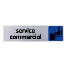 Novap - Plaquette De Porte Service Commercial - Couleur 170x45mm - 4033518