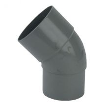 Wavin - Coude PVC Mâle Femelle 45° D80 - WAVIN - 3026046