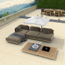 Rentside - Dalle Extérieure Beige L.60xl.60 Cm - Epaisseur 20 Mm