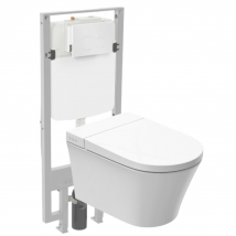 Jacob Delafon - Pack WC lavant sans bride JACOB DELAFON Seine avec télécommande + bâti support