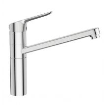 Mitigeur évier monotrou Okyris bec Orientable avec aérateur encastré cartouche Diam 38 mm Porcher