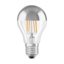 Ledvance Classic Led E27 Poire Filament Miroir 6.5w 650lm - 827 Blanc Très Chaud | Équivalent 50w